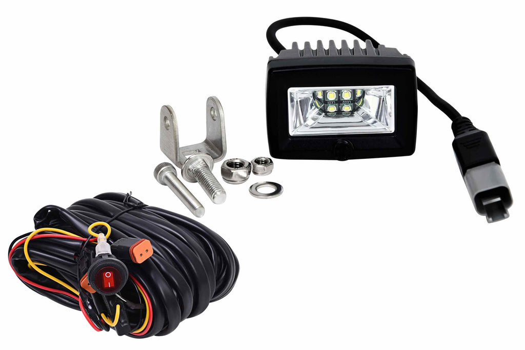 C2 2in LED Pod System: (Pair / Flood Beam / With Harness) - product image 2