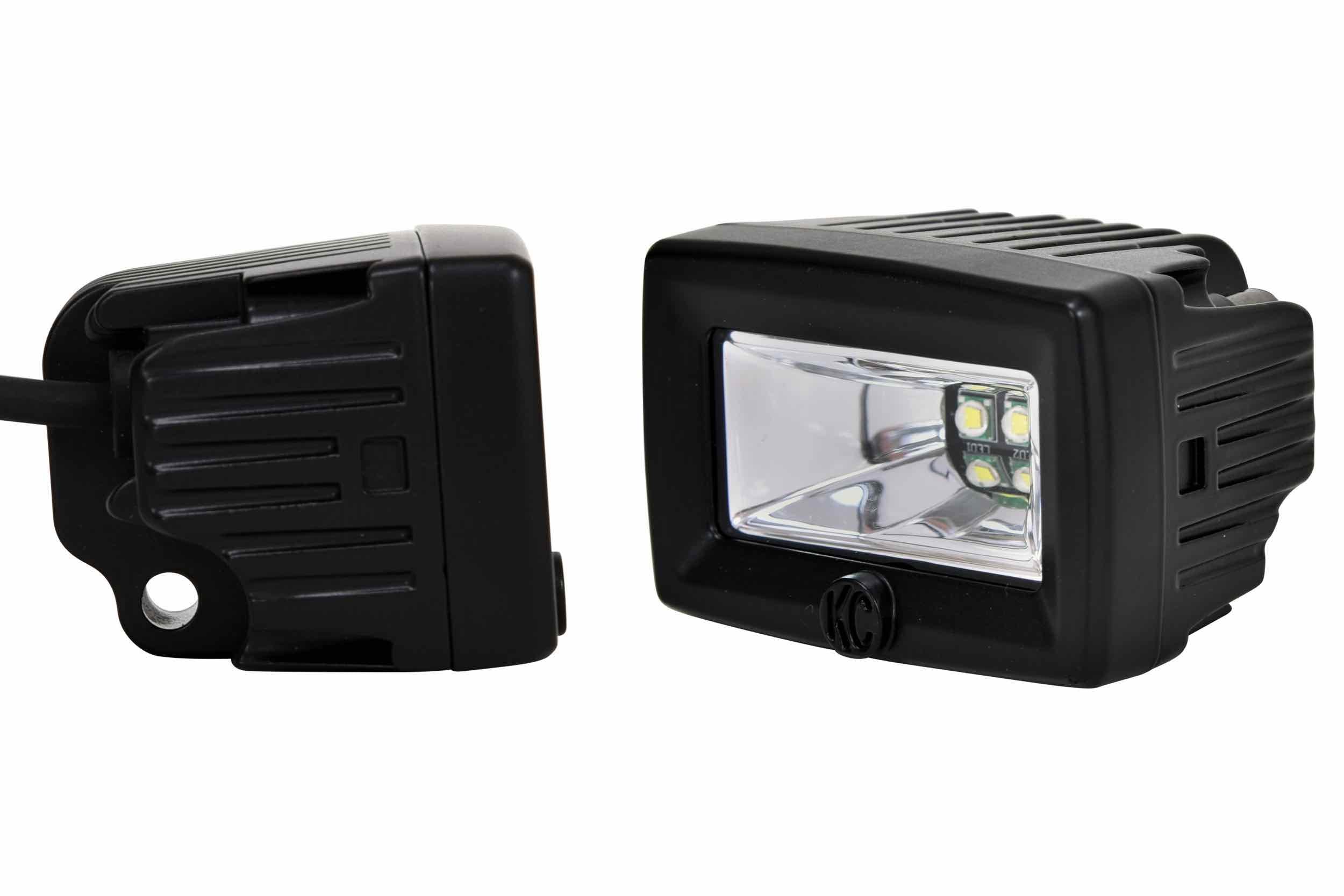 C2 2in LED Pod System: (Pair / Flood Beam / With Harness) - product image 3