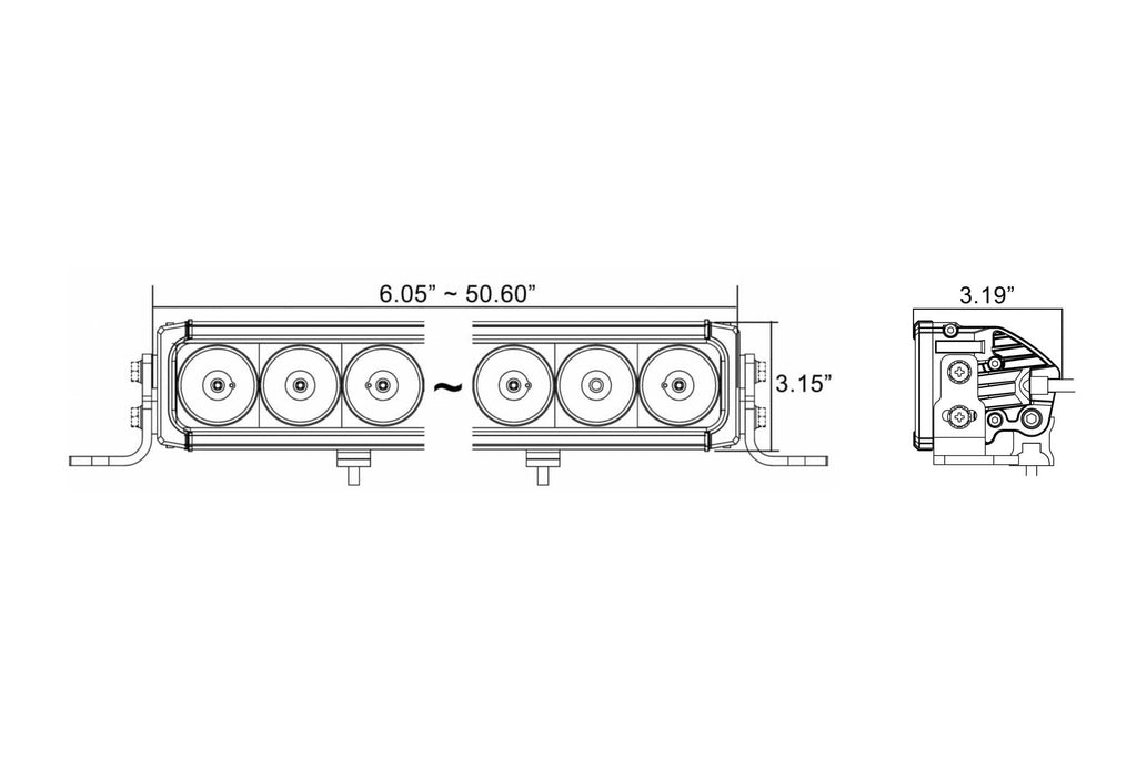 Vision X Grille LED System: Toyota Tacoma (16-20) (Cannon CG2) - product image 3