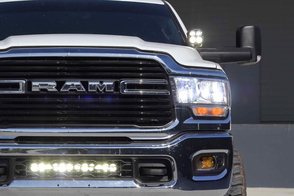 BD Bumper Light Kit: Dodge Ram HD (19+) (20in / S8 Combo Bar) - product image 4
