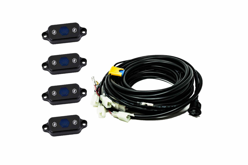 BD LED Rock Light System: (4 pcs / Blue) - product image 1