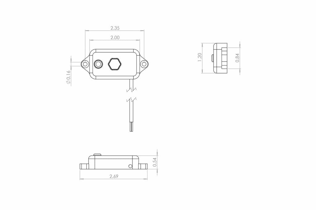 BD LED Dome Light: w/Switch (Amber) - product image 3