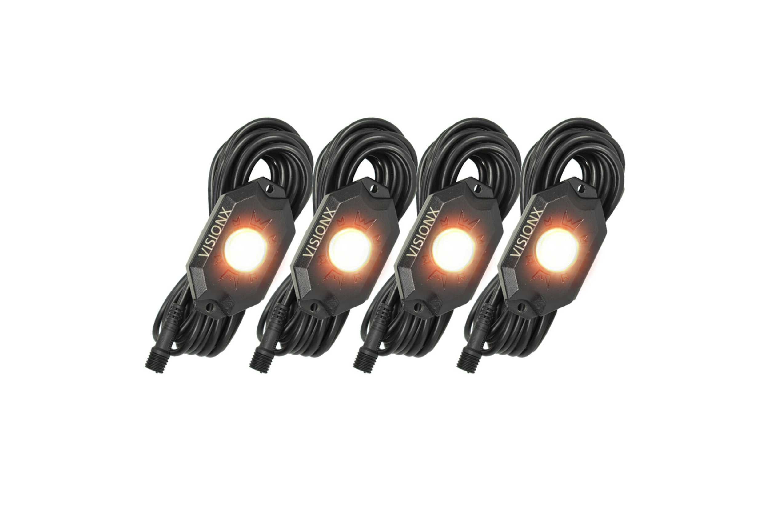 Vision X LED Rock Light System: (9W / 4 Pod Set / Green) - product image 1