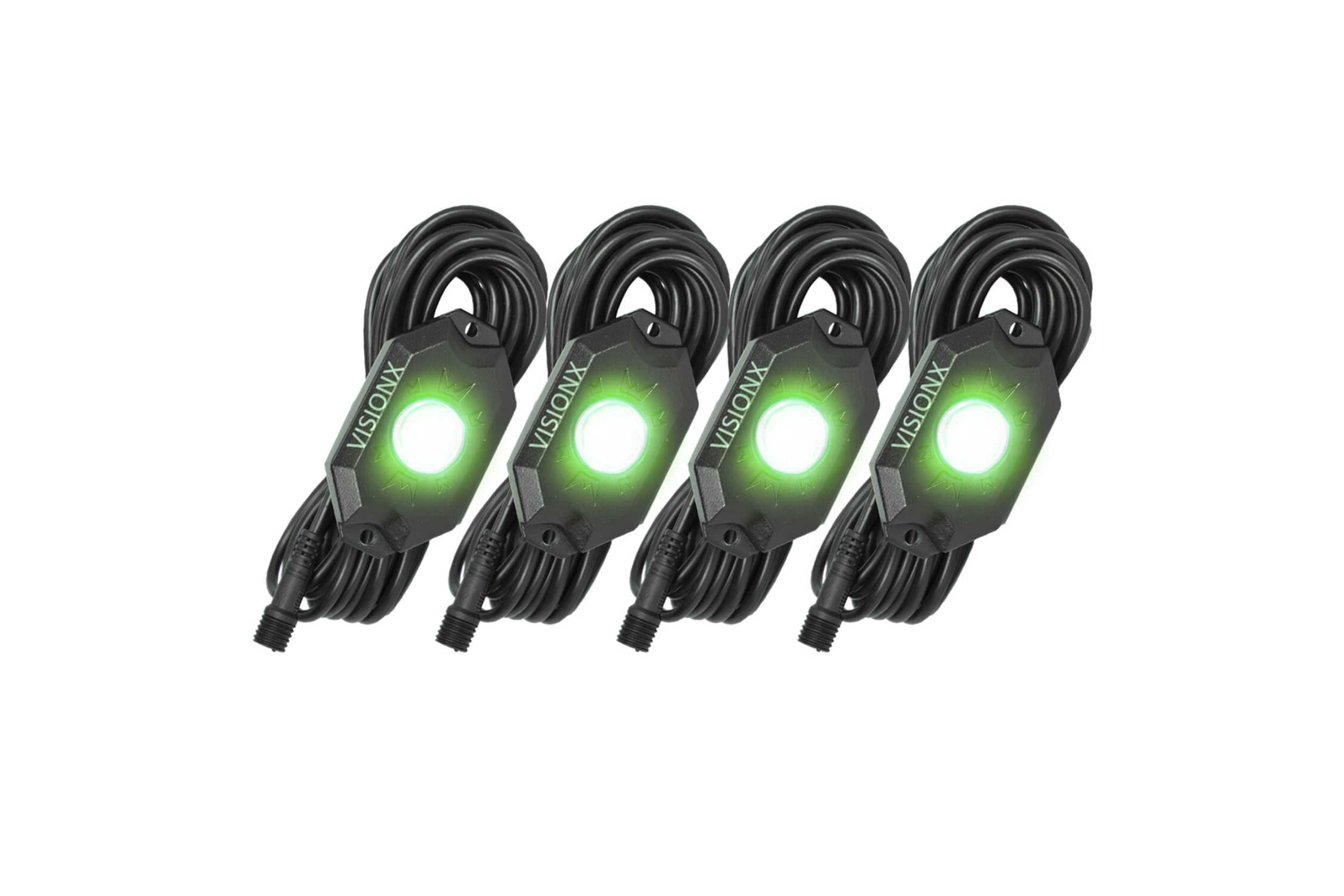 Vision X LED Rock Light System: (9W / 4 Pod Set / Green) - product image 8