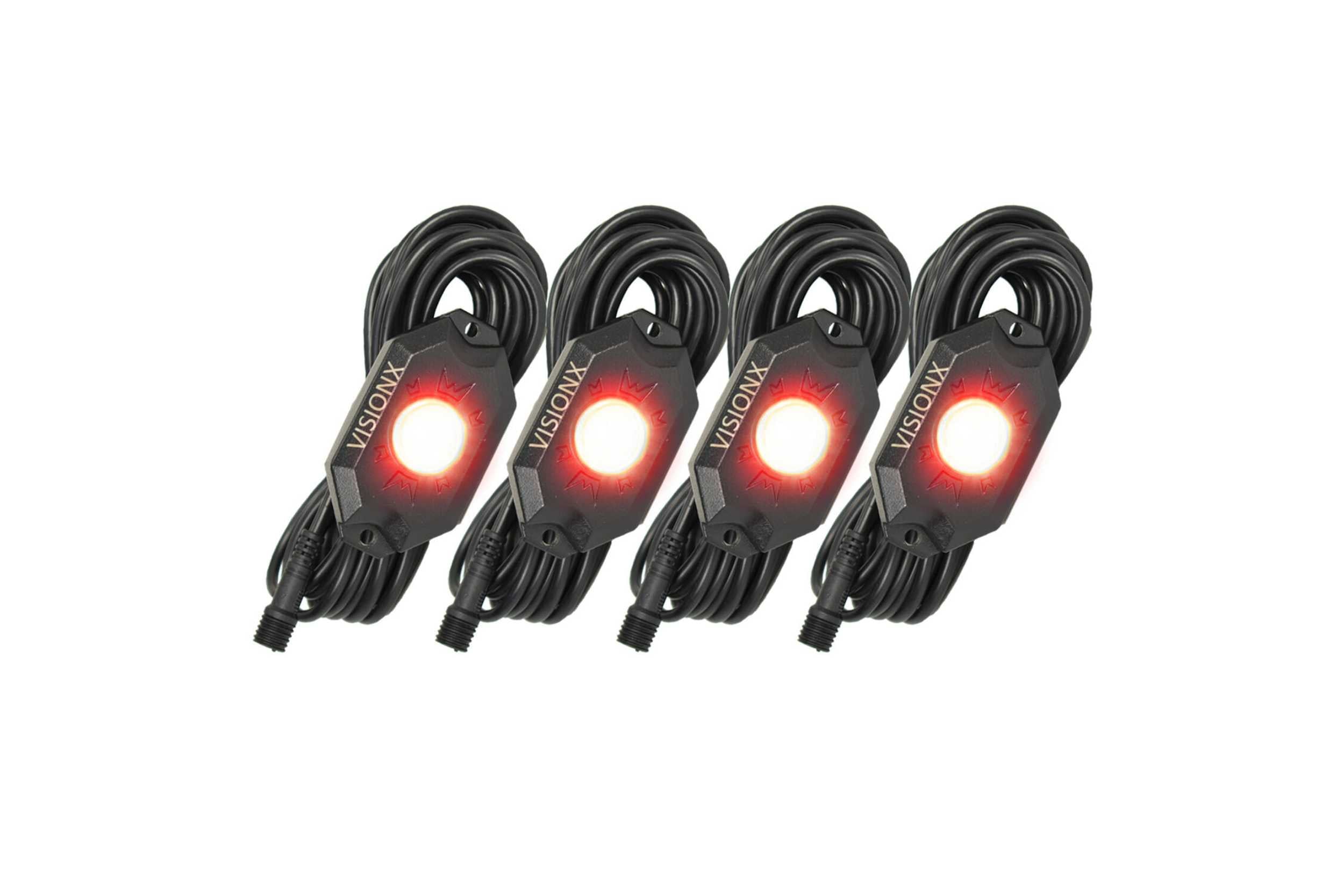 Vision X LED Rock Light System: (9W / 4 Pod Set / Blue) - product image 9