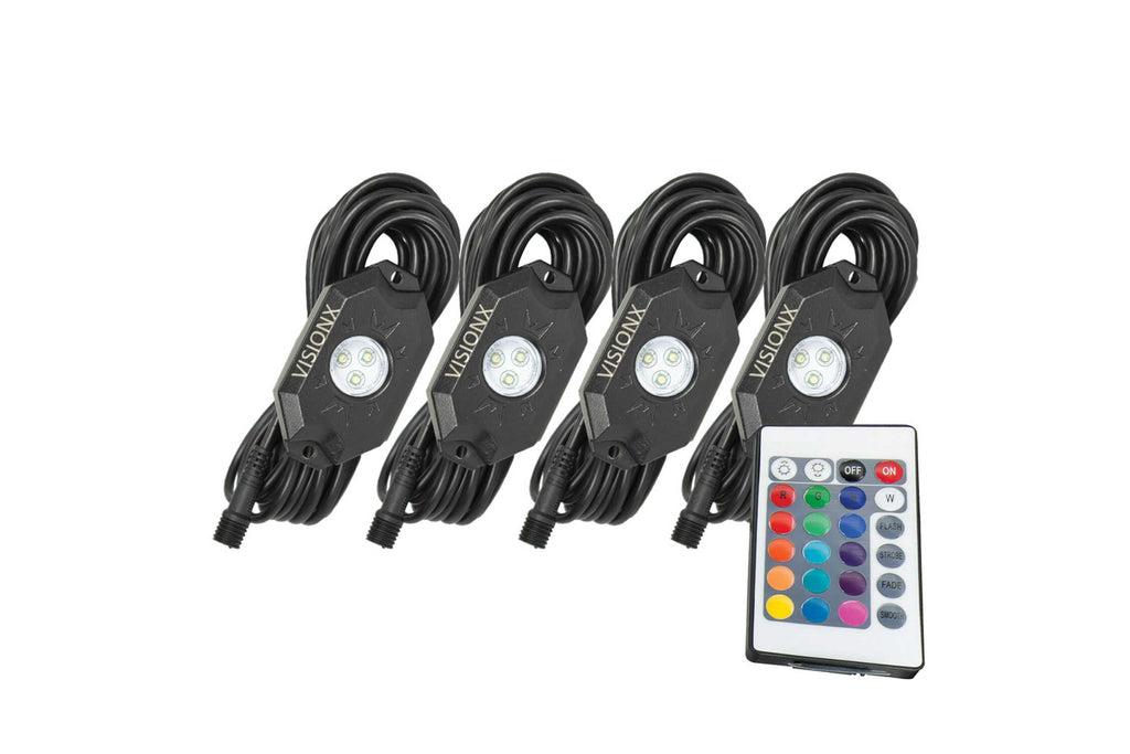 Vision X LED Rock Light System: (9W / 4 Pod Set / Green) - product image 11