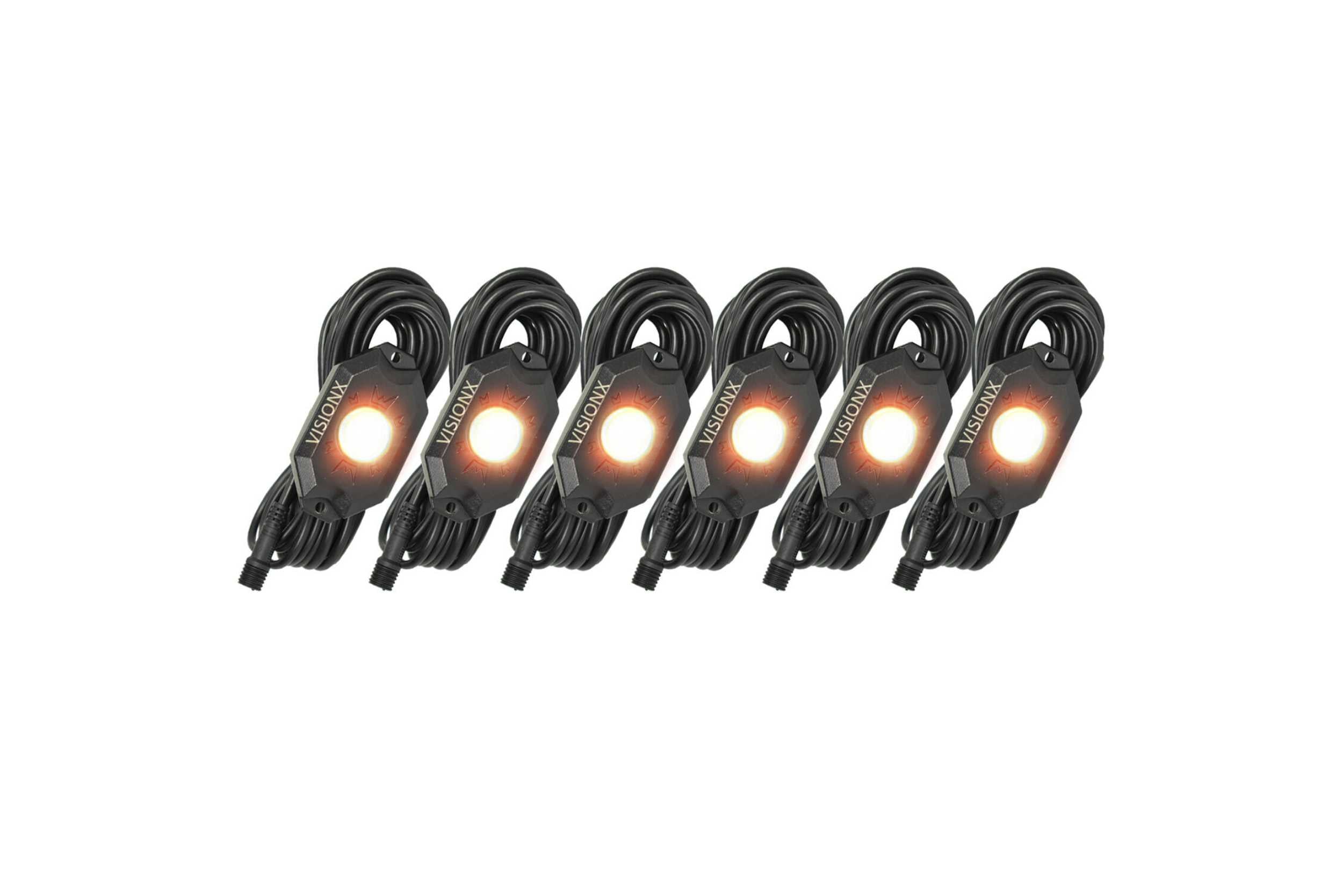 Vision X LED Rock Light System: (9W / 4 Pod Set / Blue) - product image 12