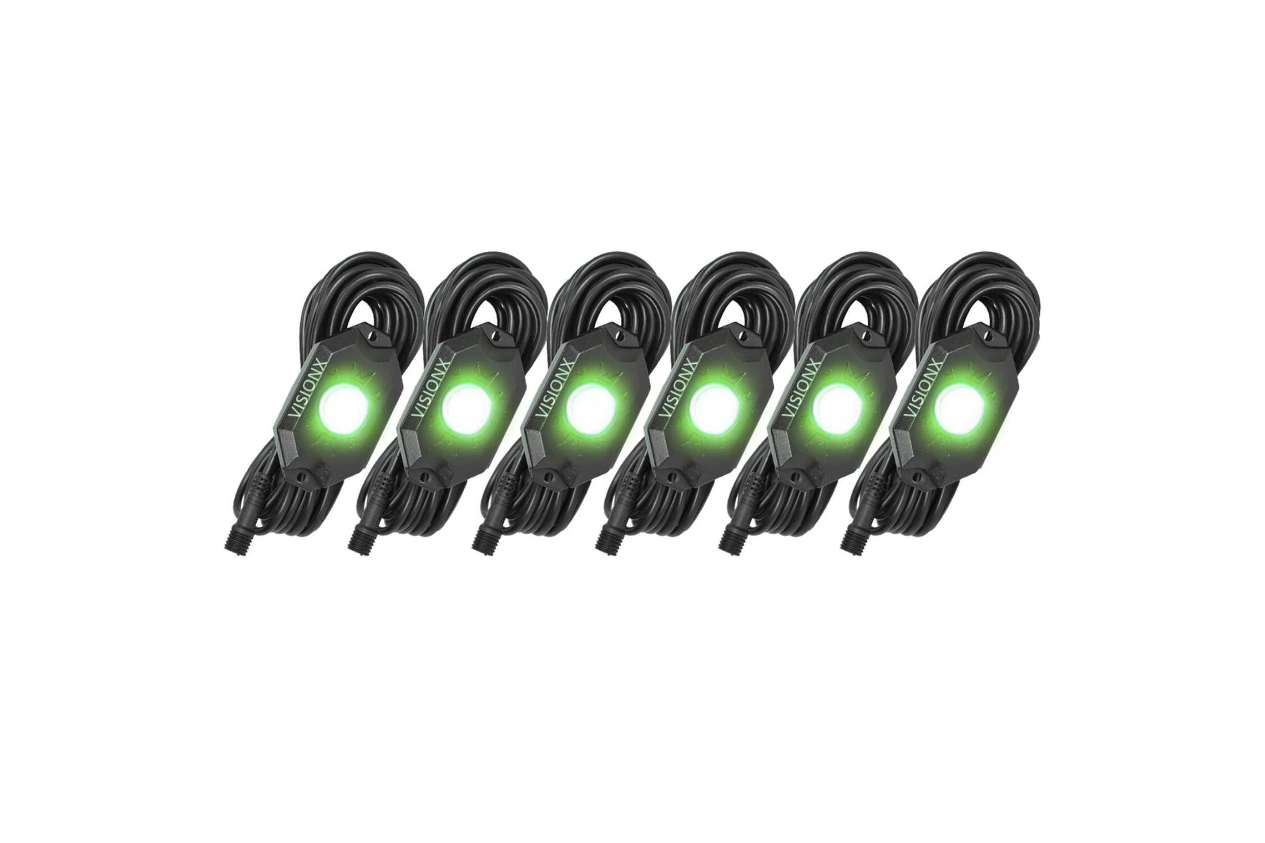 Vision X LED Rock Light System: (9W / 4 Pod Set / Green) - product image 13