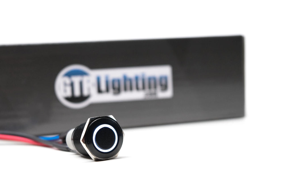 Switch: GTR Halo (Black/Momentary/Red LED) - product image 2