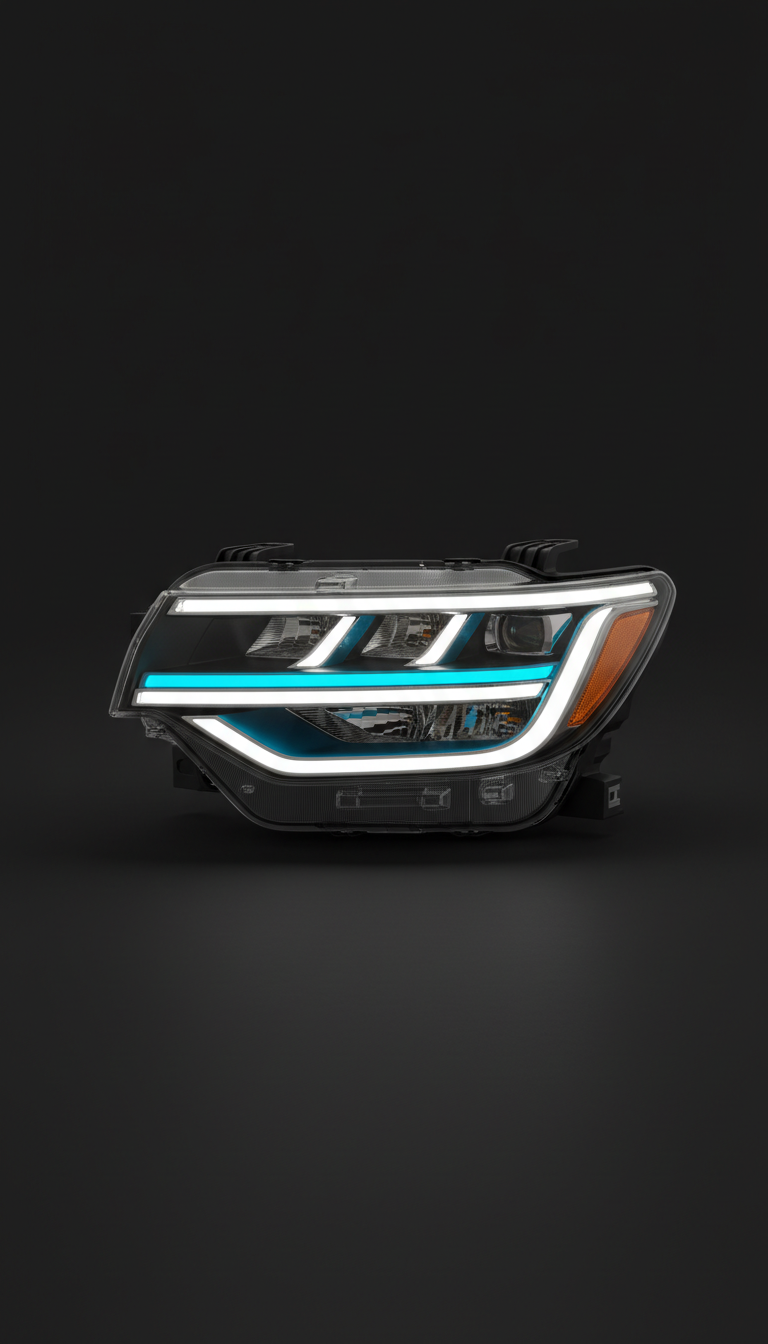 Chip-Optimized Projector Headlights