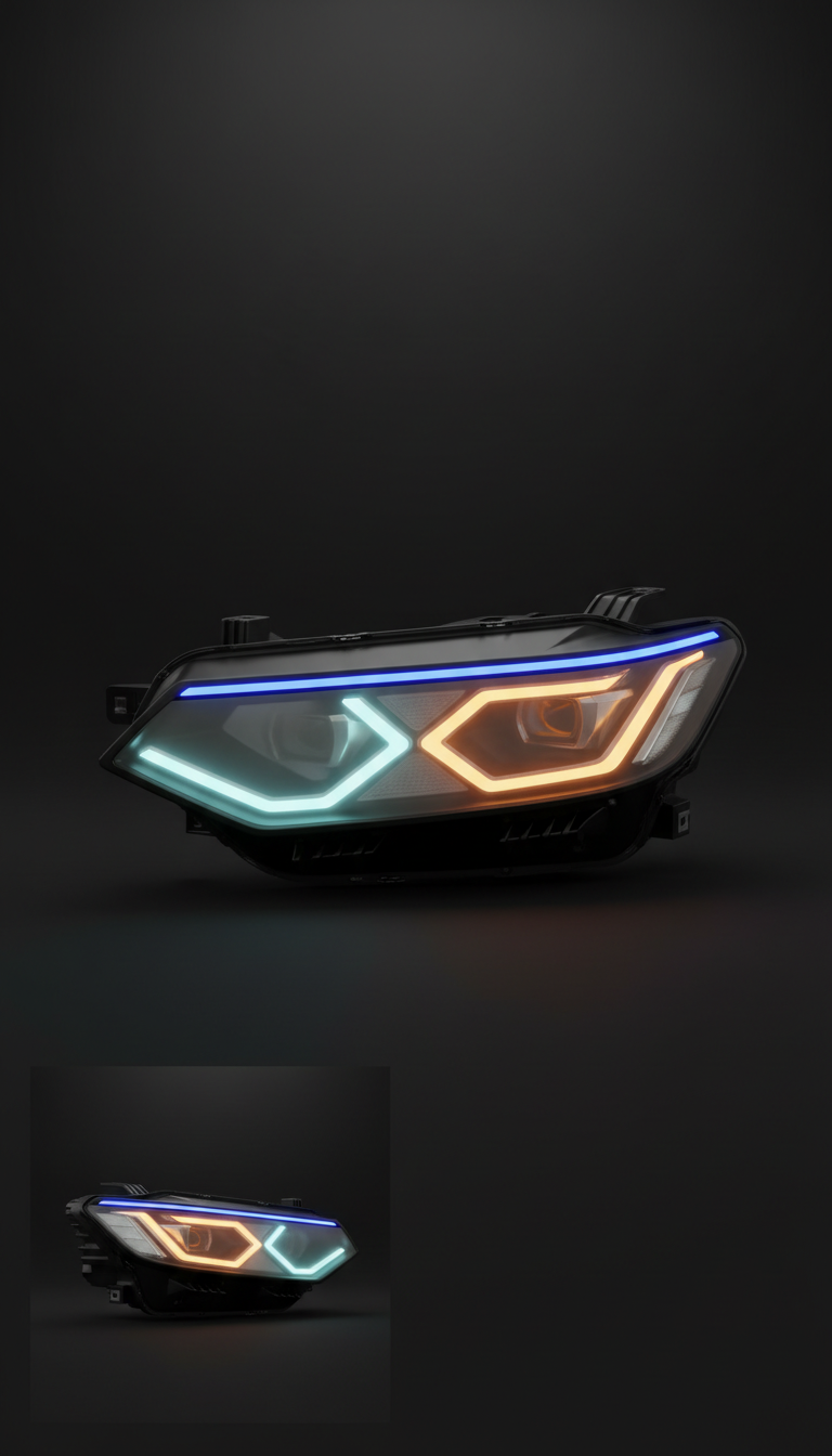 Aluminum Housing LED Headlights
