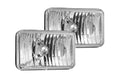 Vision X Halogen Headlights: (Set / 4x6in Rectangle / Chrome) - product image 1