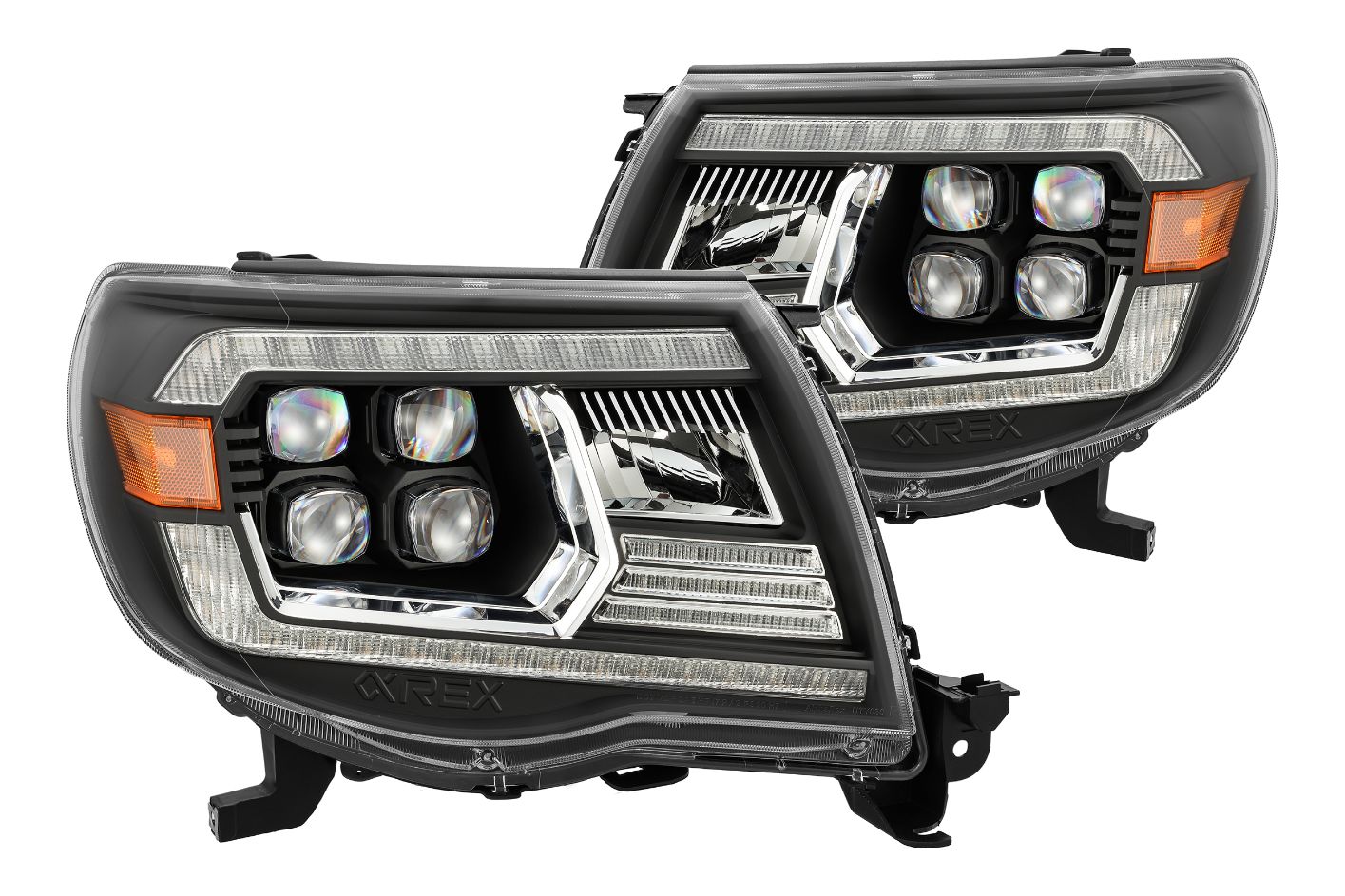 ARex Nova LED Headlights: Toyota Tacoma (05-11) - Black (Set) - product image 1
