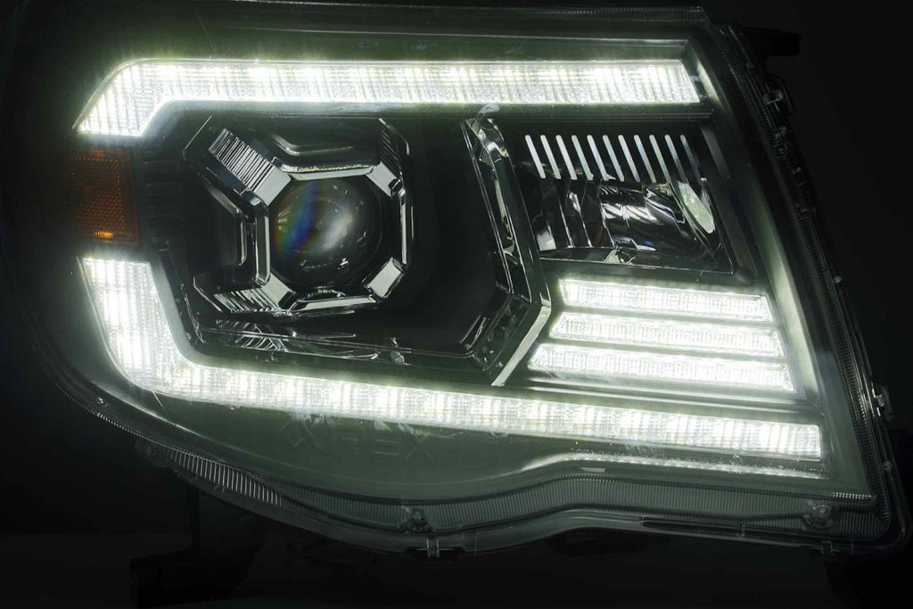 ARex Luxx LED Headlights: Toyota Tacoma (05-11) - Black (Projector Ver / Set) - product image 3
