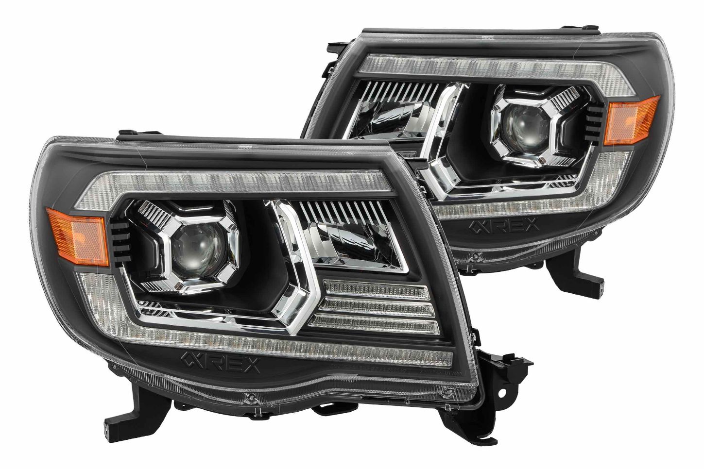 ARex (PRO-Series) Halogen Headlights: Toyota Tacoma (05-11) - Black (Set) - product image 1