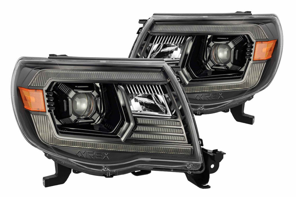 ARex (PRO-Series) Halogen Headlights: Toyota Tacoma (05-11) - Alpha-Black (Set) - product image 1