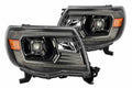 ARex (PRO-Series) Halogen Headlights: Toyota Tacoma (05-11) - Alpha-Black (Set) - product image 1