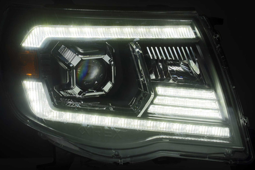 ARex (PRO-Series) Halogen Headlights: Toyota Tacoma (05-11) - Alpha-Black (Set) - product image 3