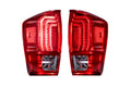 XB LED Tail Lights: Toyota Tacoma (16-23 / Red Lens / Set) - product image 1