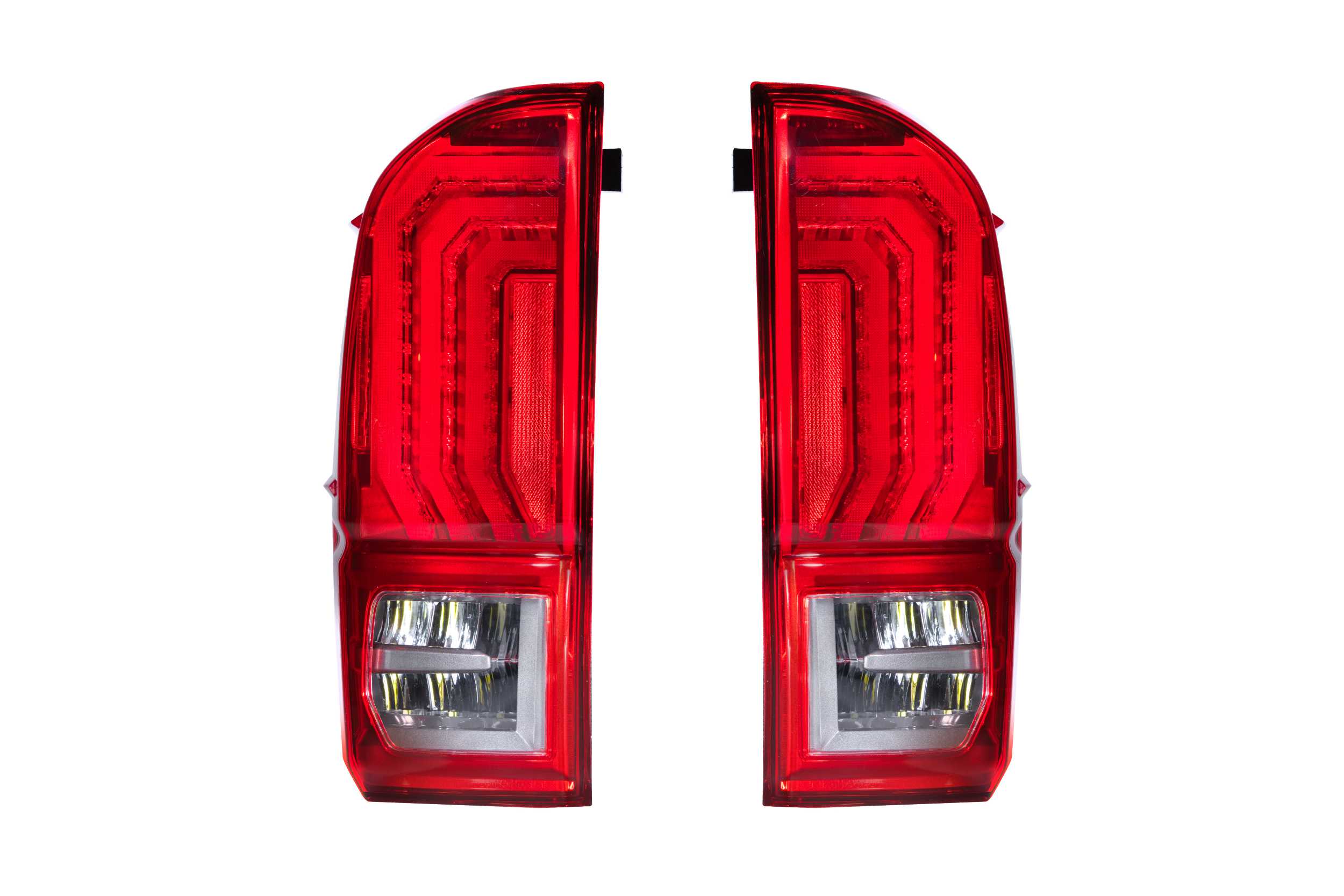 XB LED Tail Lights: Toyota Tacoma (16-23 / Red Lens / Set) - product image 4
