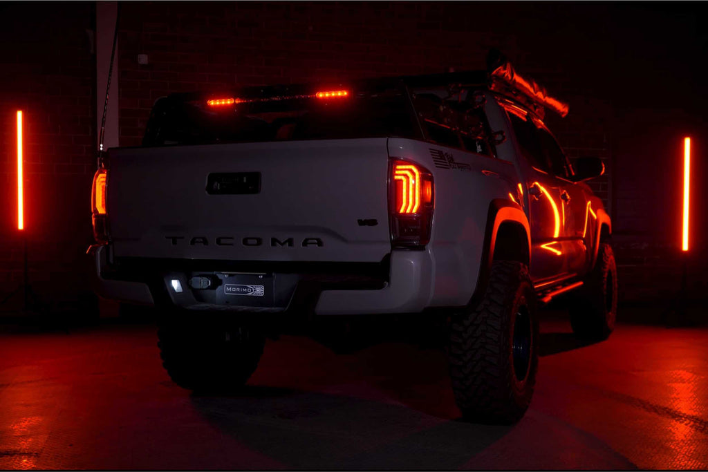 XB LED Tail Lights: Toyota Tacoma (16-23 / Red Lens / Set) - product image 8