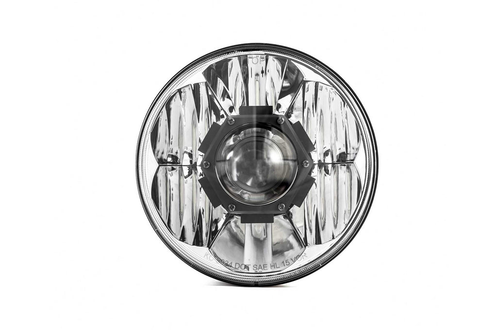 KC Hilites Gravity LED Headlight: (7in for Jeep JK / 40w Driving / Each) - product image 2