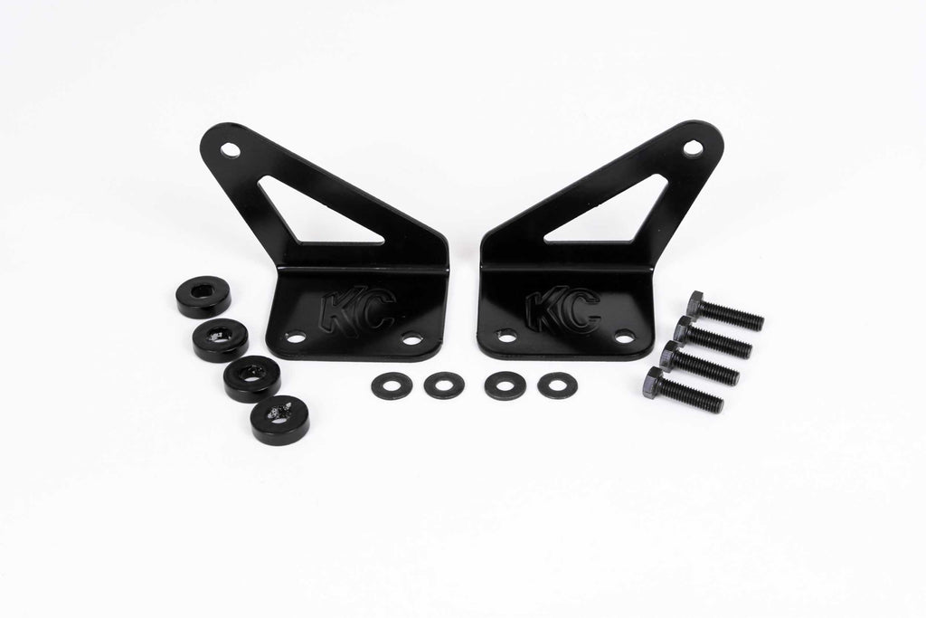 KC Hilites Light Mounts: (Bumper Mount / 2tab / Wrangler TJ) - product image 4
