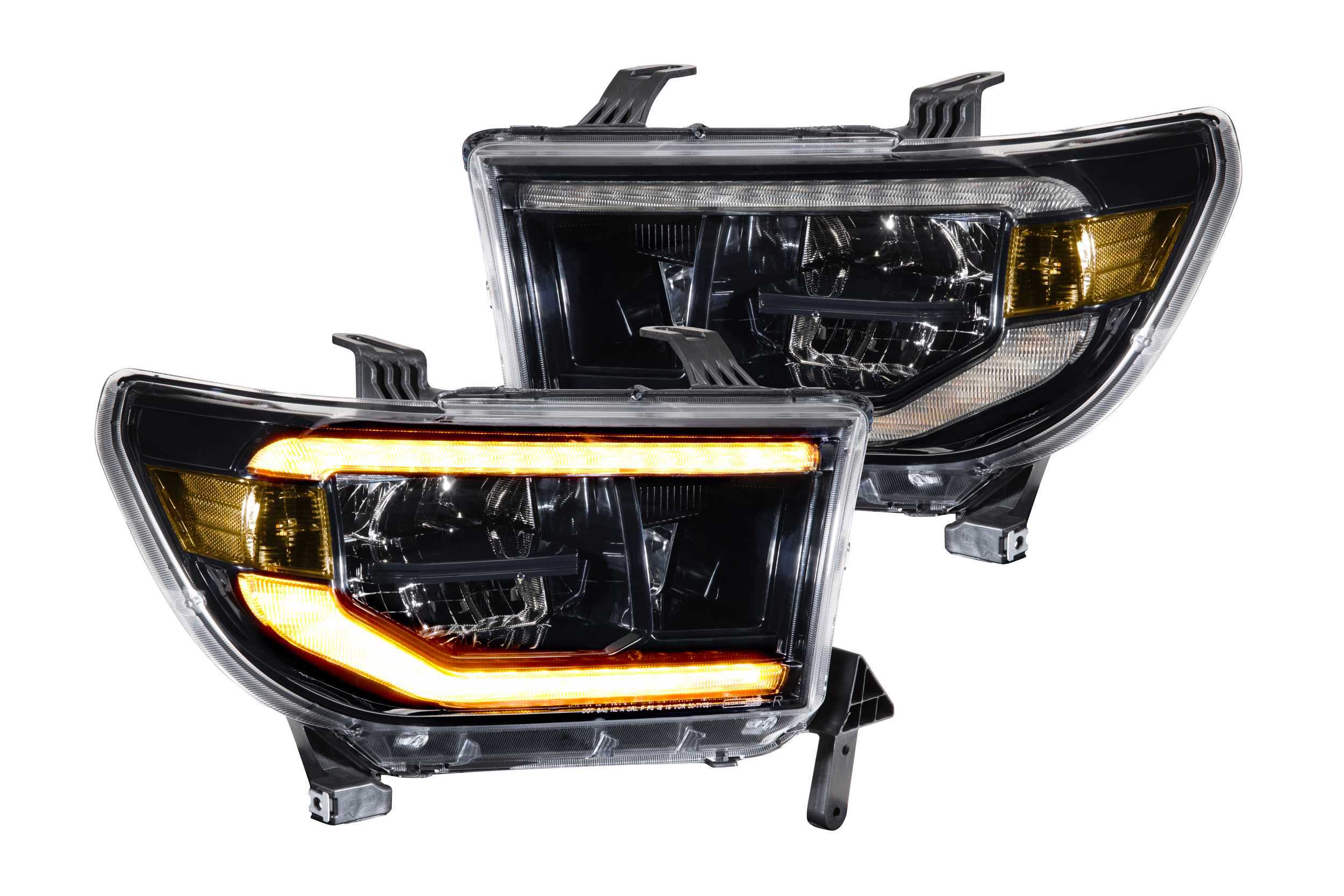 XB LED Headlights: Toyota Tundra (07-13 / Amber DRL / Set) - product image 1