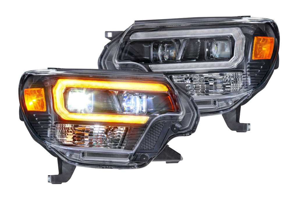 XB Hybrid LED Headlights: Toyota Tacoma (12-15 / Amber DRL / Set) - product image 1