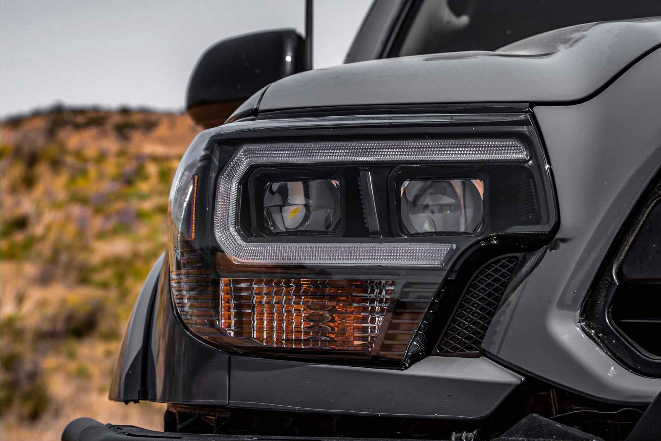 XB Hybrid LED Headlights: Toyota Tacoma (12-15 / Amber DRL / Set) - product image 6