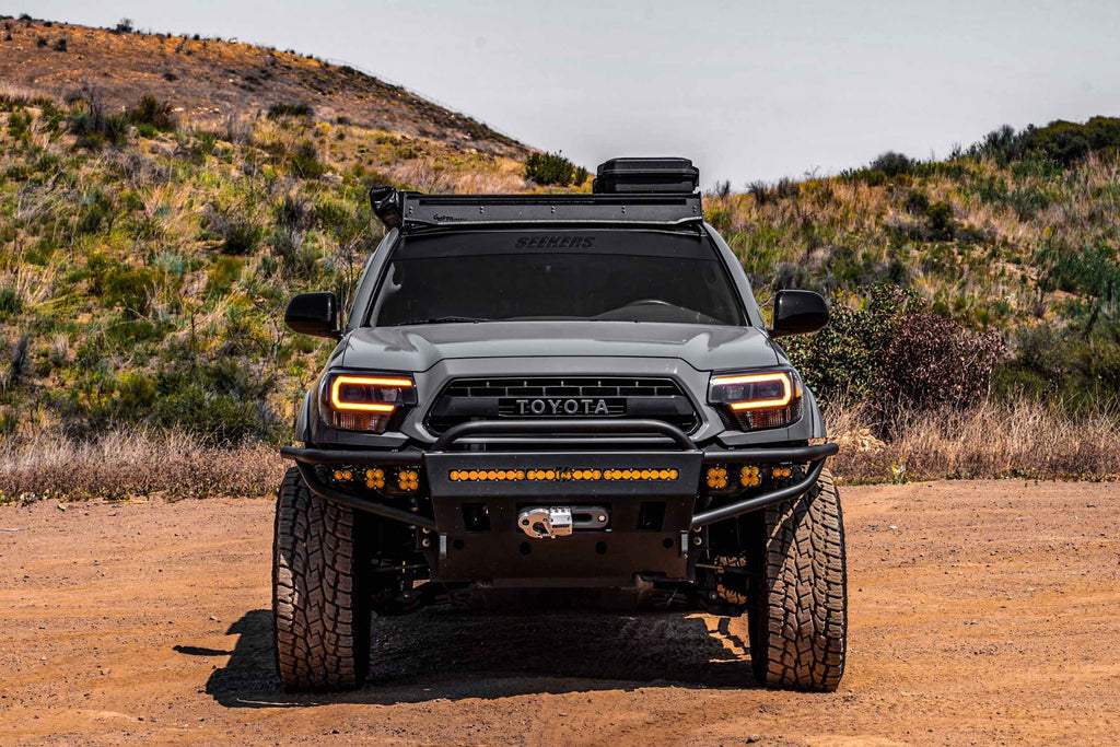 XB Hybrid LED Headlights: Toyota Tacoma (12-15 / Amber DRL / Set) - product image 9