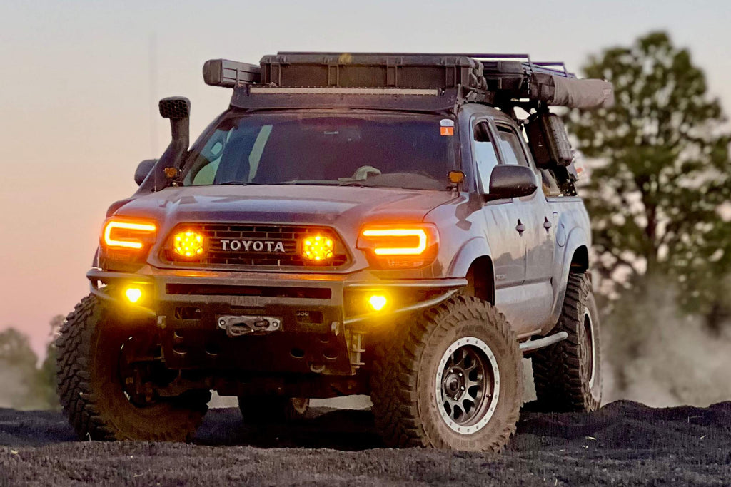 XB Hybrid LED Headlights: Toyota Tacoma (12-15 / Amber DRL / Set) - product image 11