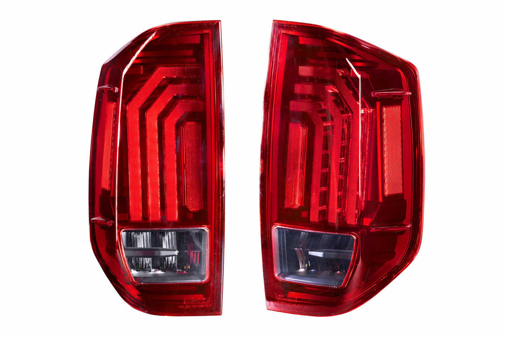 XB LED Tail Lights: 14-21 Toyota Tundra (Red Lens / Set) - product image 1