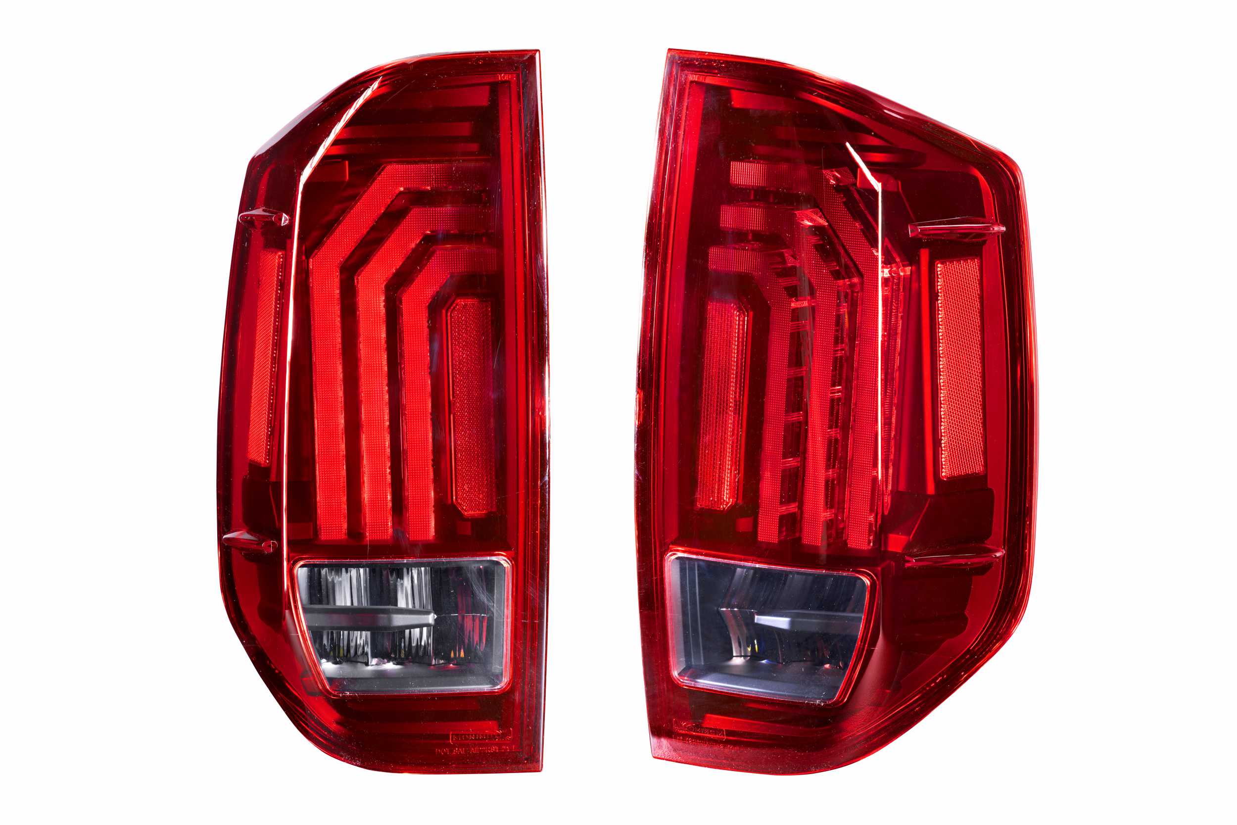 XB LED Tail Lights: 14-21 Toyota Tundra (Red Lens / Set) - product image 1