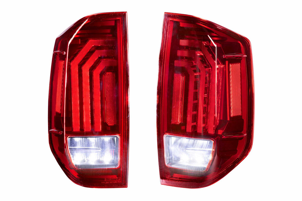 XB LED Tail Lights: 14-21 Toyota Tundra (Red Lens / Set) - product image 3