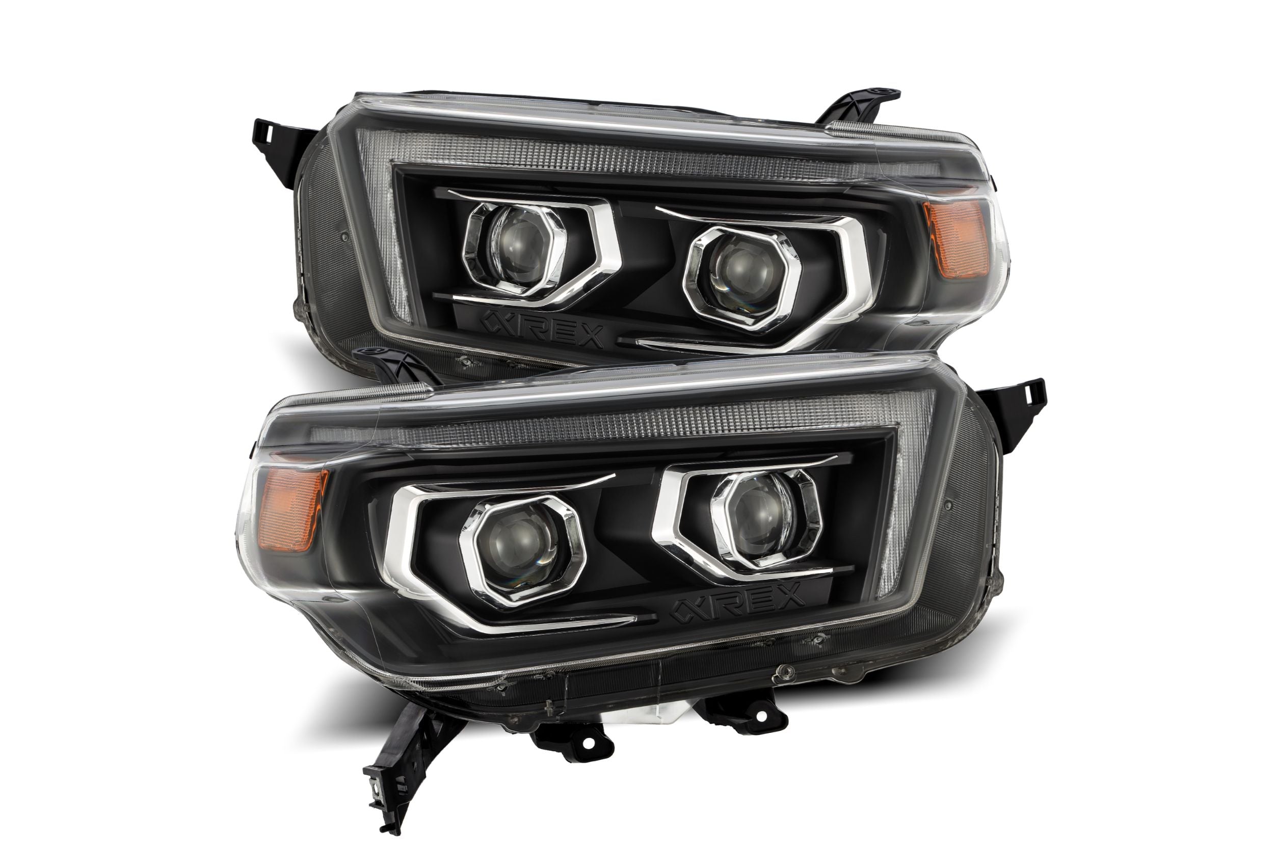 Arex (PRO-Series) Halogen Headlights: 4Runner (10-13) - Black (Set) - product image 1