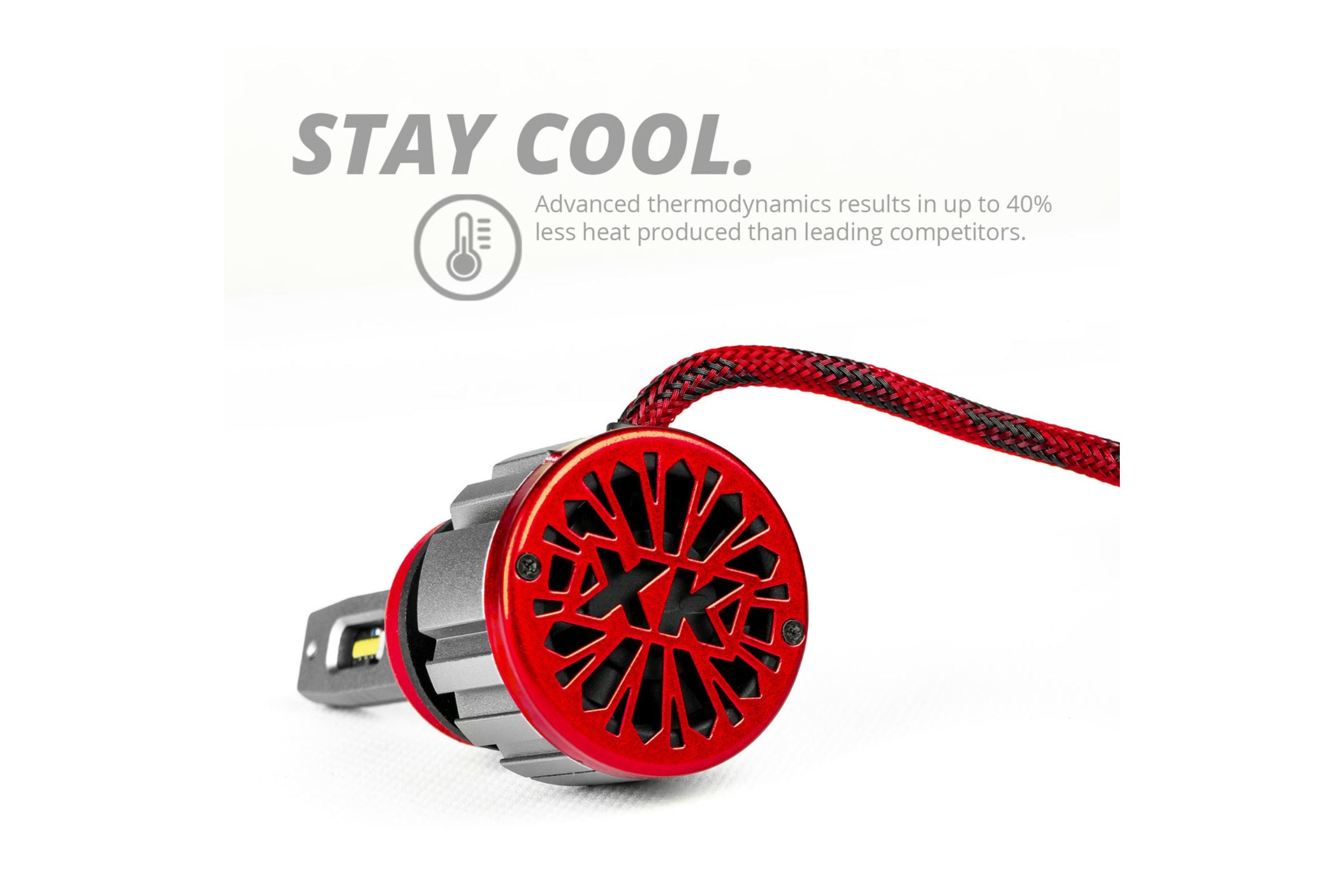 XKChrome RGB LED Bulb (SINGLE): H4 w/ Controller - product image 3
