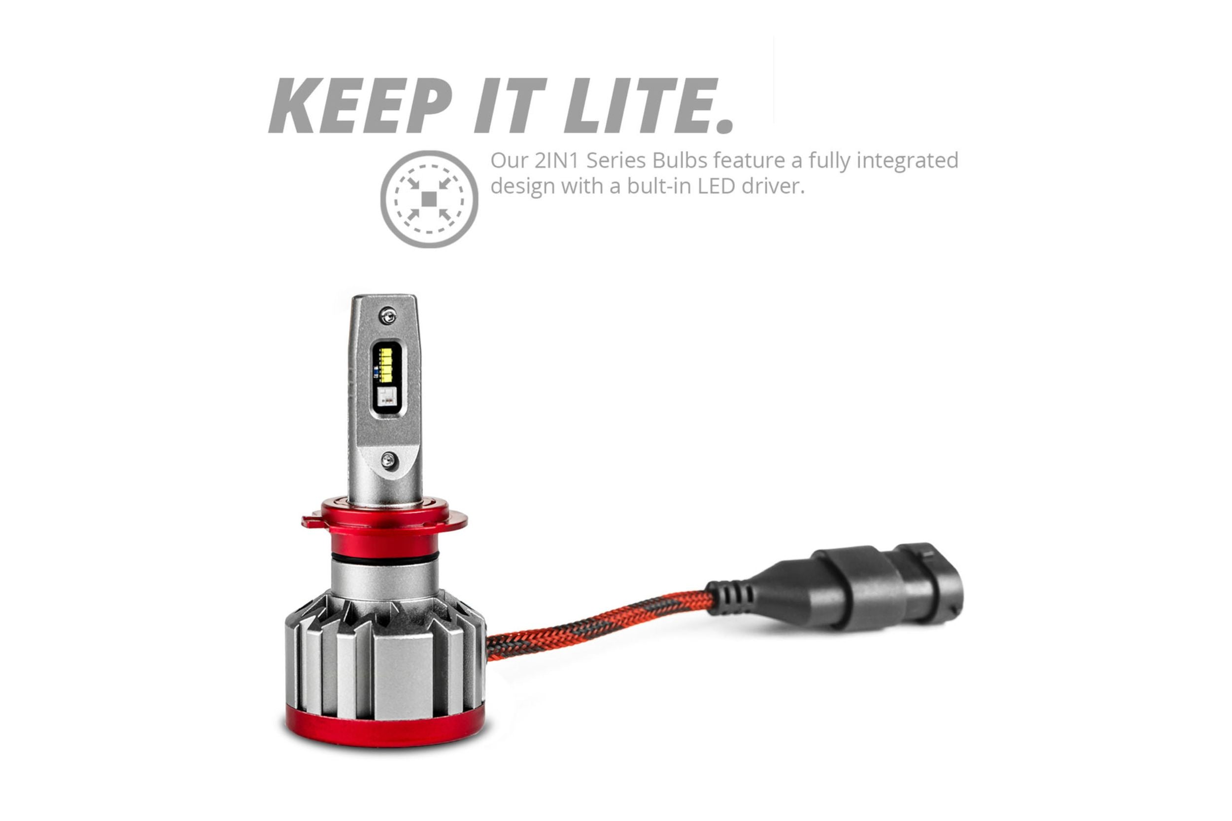 XKChrome RGB LED Bulb (SINGLE): H4 w/ Controller - product image 5