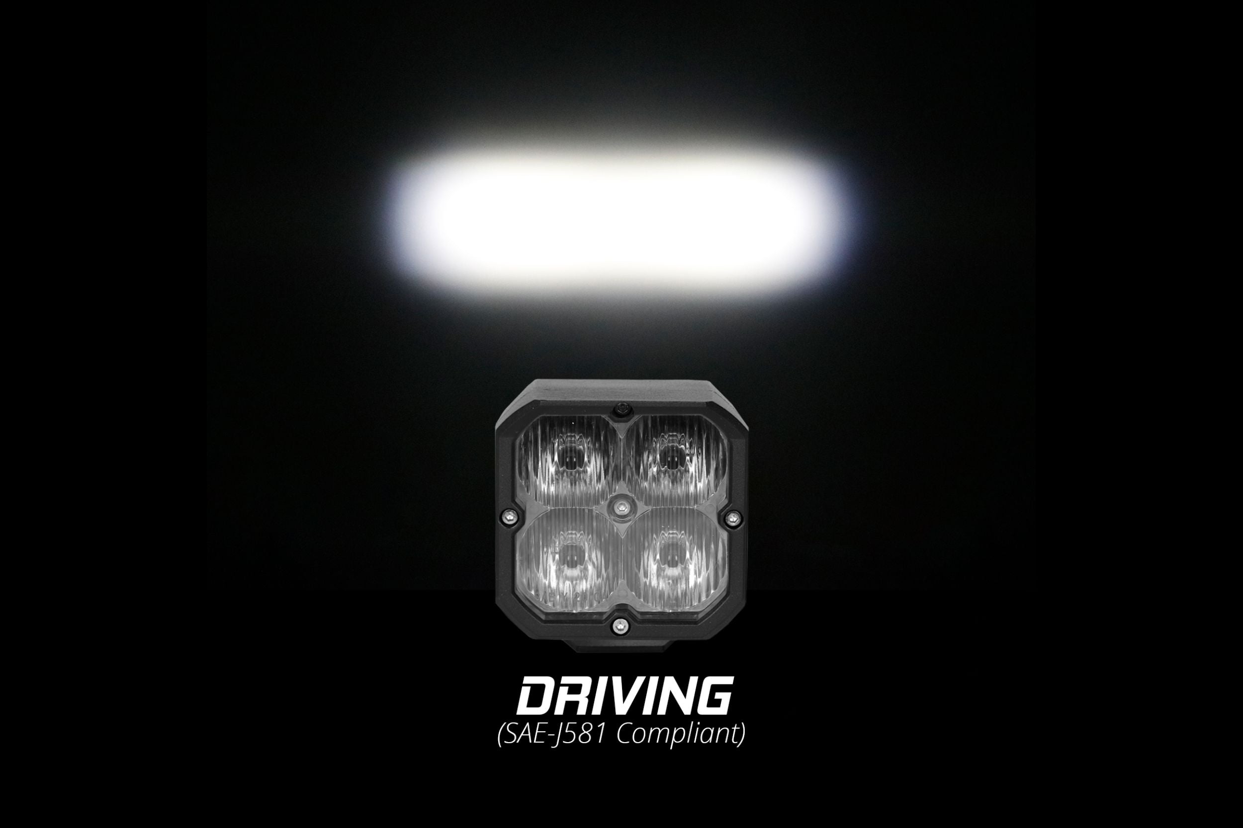 XKChrome RGB LED Cube Light Kit: Driving / Round (Pair) - product image 3