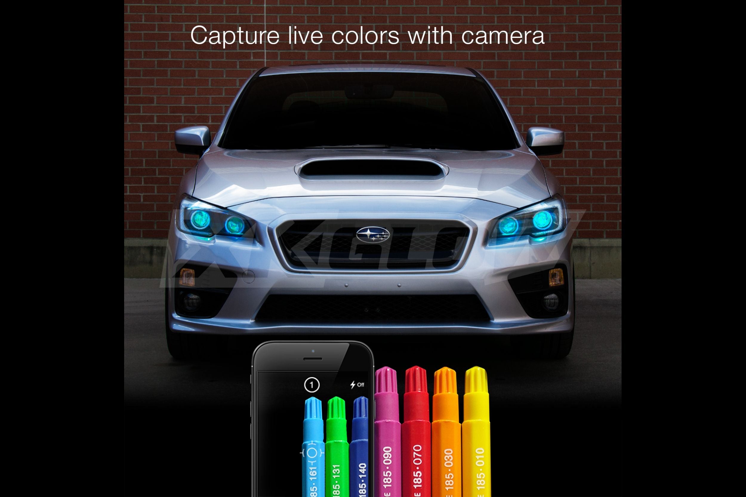 XKChrome RGB LED Demon Eye Kit (Pair w/ Controller) - product image 4