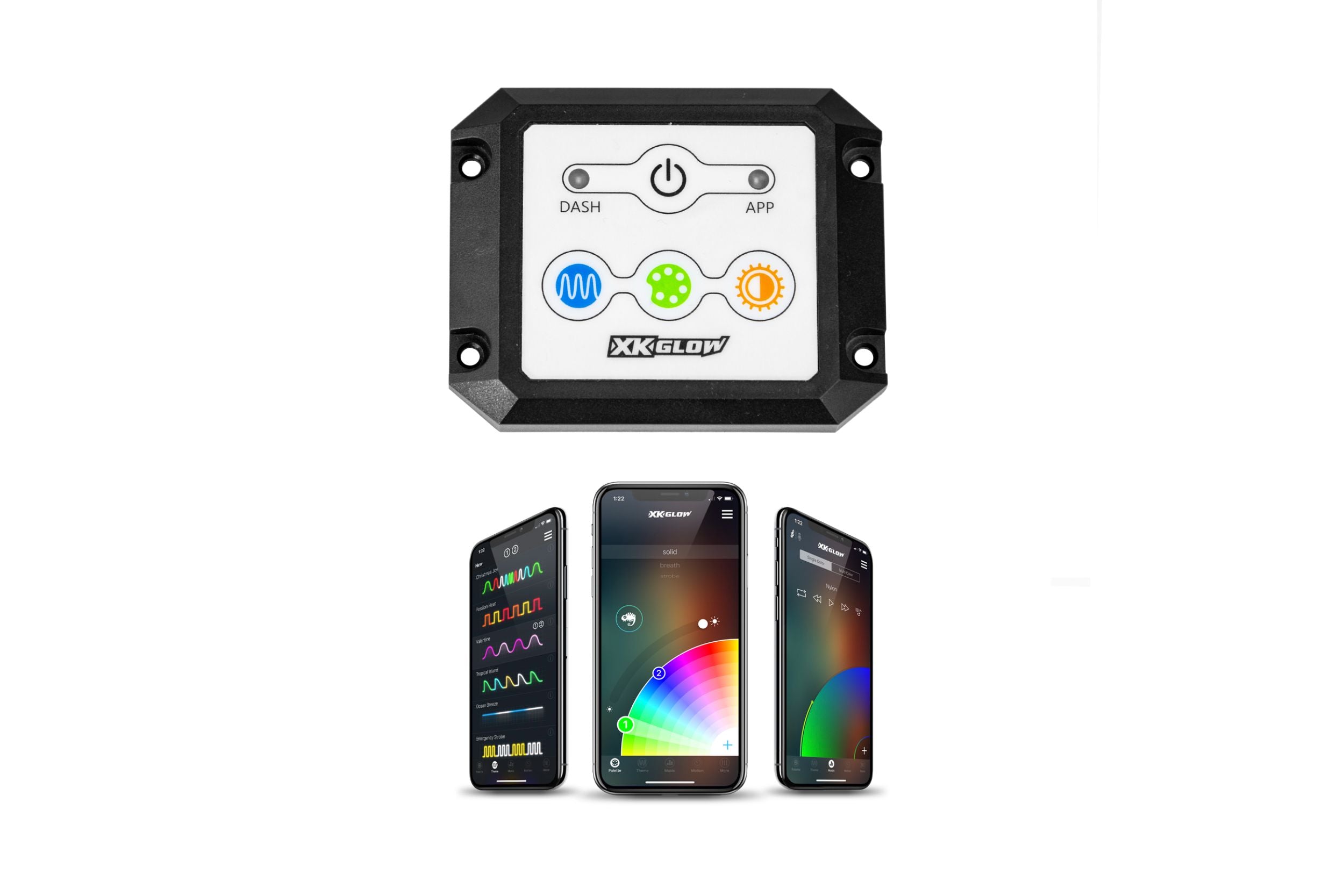 RGB Controller: XKChrome Dash Mount (4-Pin) - product image 1