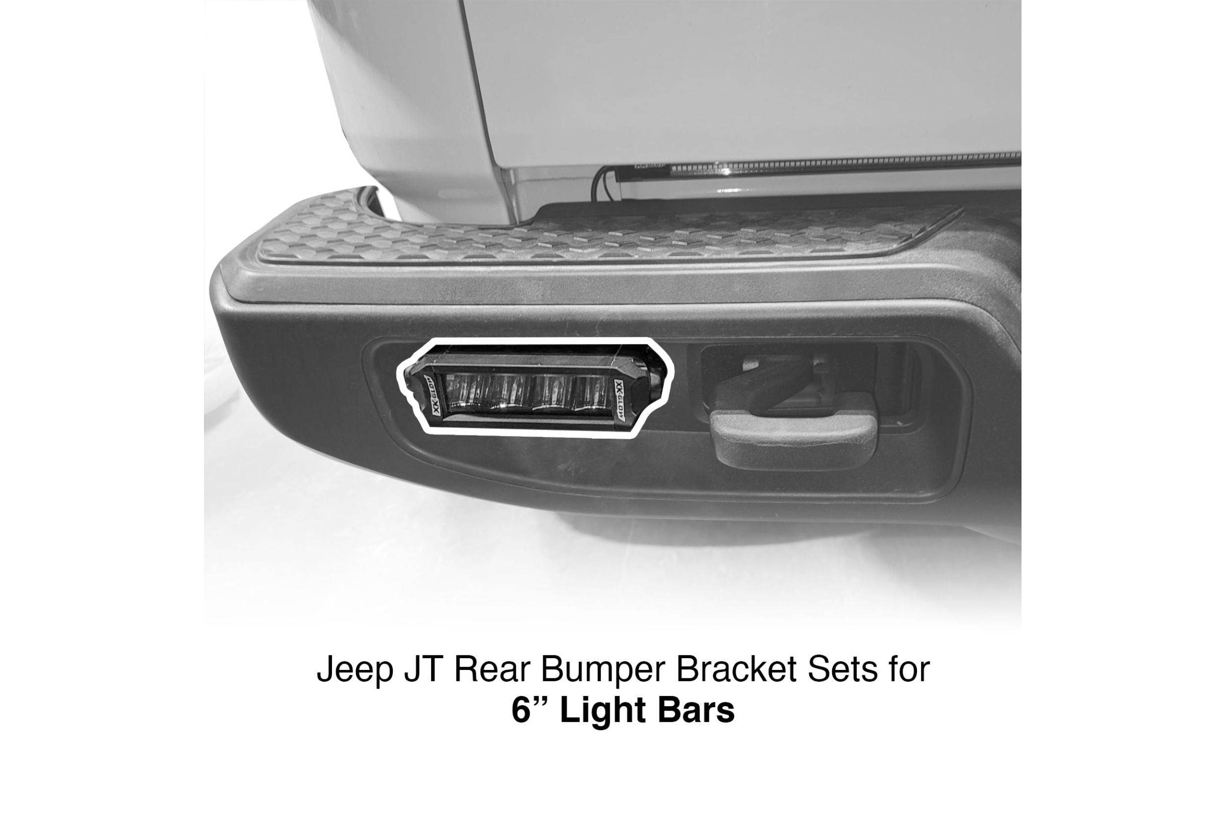 XKGlow Light Bar Bracket Kit: Jeep JL/JT / Hood / 20in - product image 6