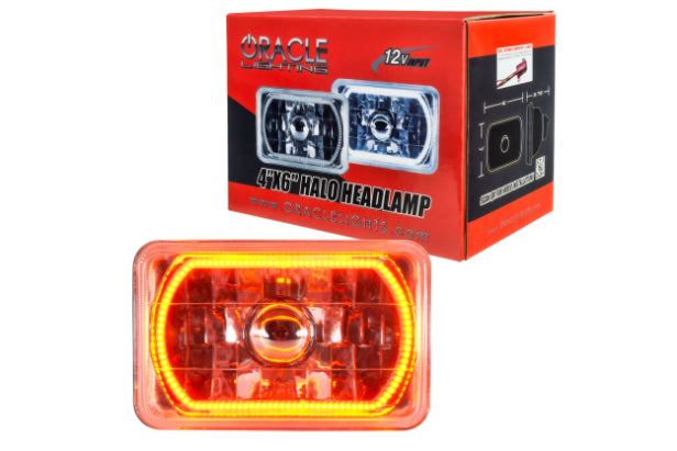 Oracle Halo Sealed Beam: 4x6 / Amber - product image 1
