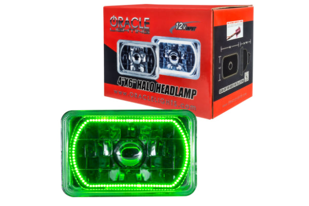 Oracle Halo Sealed Beam: 4x6 / Green - product image 1