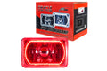 Oracle Halo Sealed Beam: 4x6 / Red - product image 1
