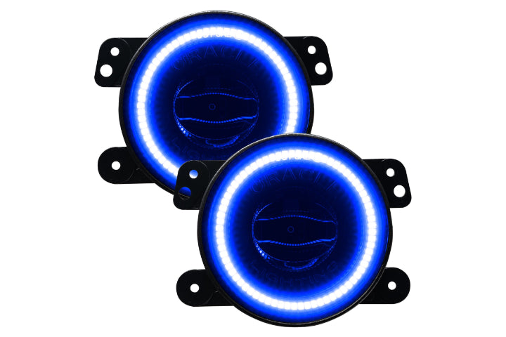 Oracle High Performance LED Halo Fogs: Wrangler JL/JK/JT (Blue) - product image 1