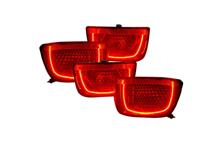 Oracle LED 2.0 Halo Tail Lights: 10-13 Chevrolet Camaro Non-RS (Red SMD Single Color) - product image 1