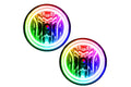 Oracle LED Halo Fogs: 08-16 Toyota Sequoia (ColorShift RGB / No Controller) - product image 1