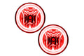 Oracle LED Halo Fogs: 08-16 Toyota Sequoia (Red SMD Single Color) - product image 1
