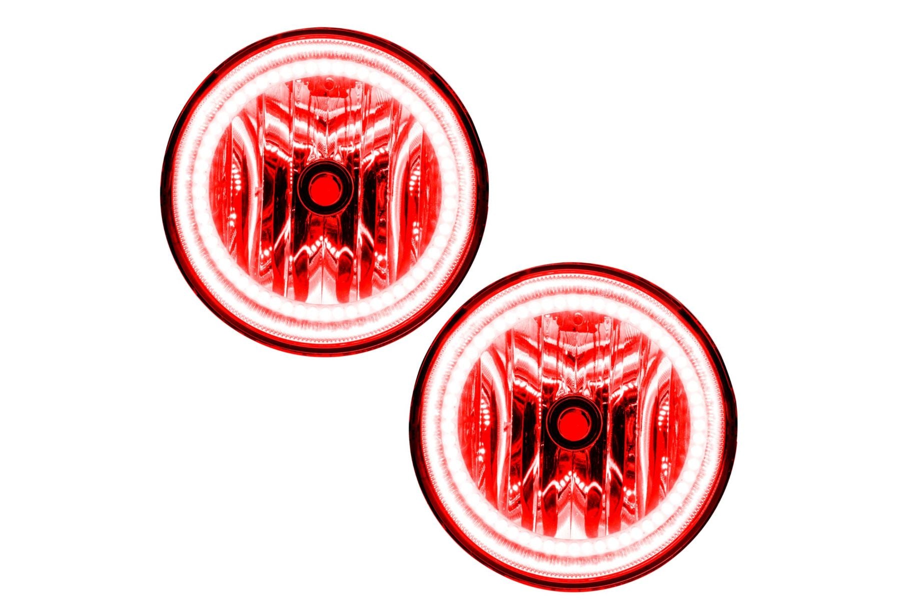 Oracle LED Halo Fogs: 08-16 Toyota Sequoia (Red SMD Single Color) - product image 1